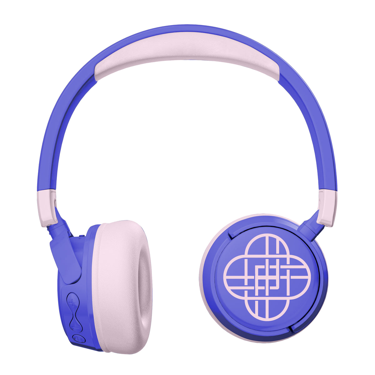 Casque Bluetooth pour enfant Huntr/x Logo Violet & Rose - K-Pop : Demon Hunters