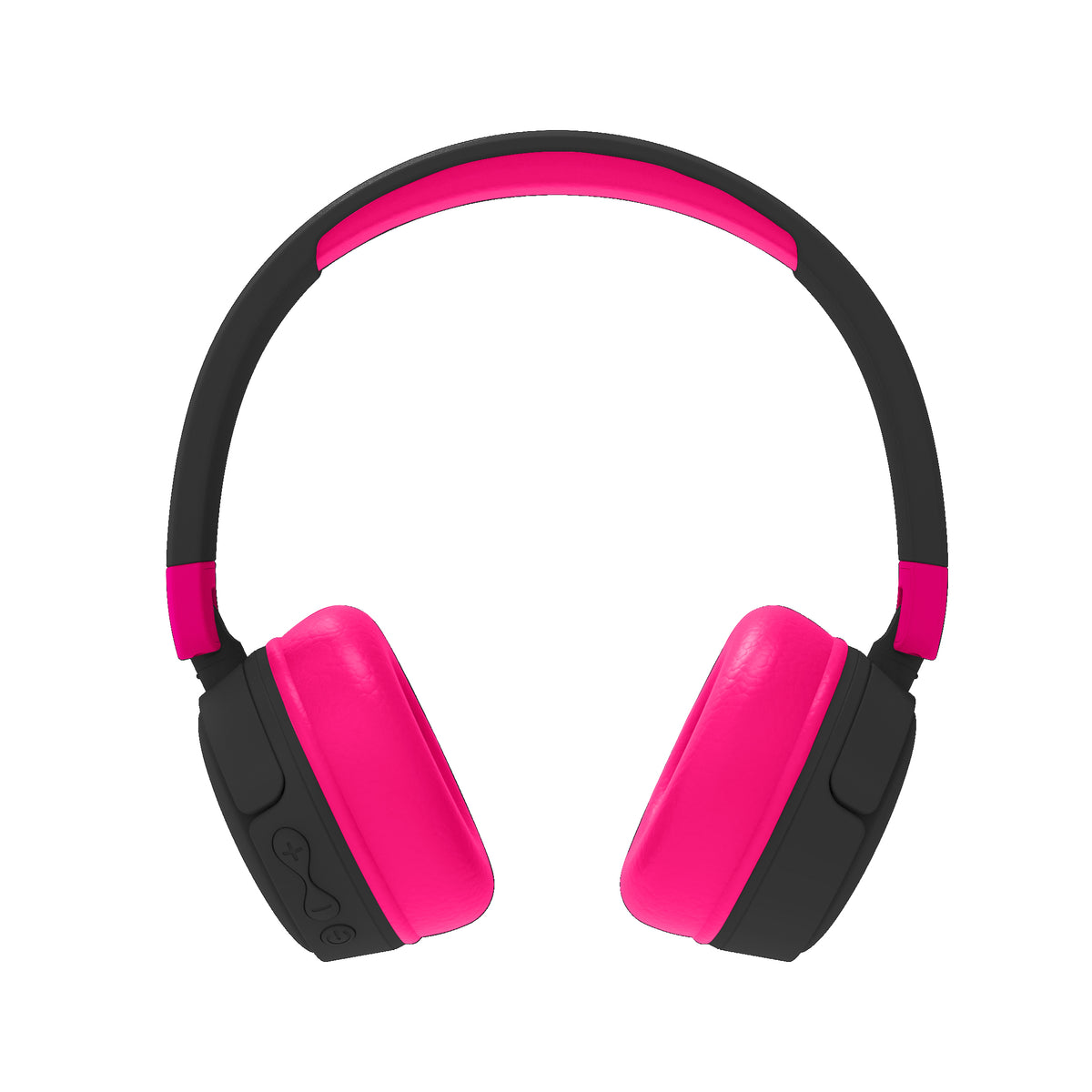 Casque Bluetooth pour enfant Saja Boys Rose & Noir - K-Pop : Demon Hunters
