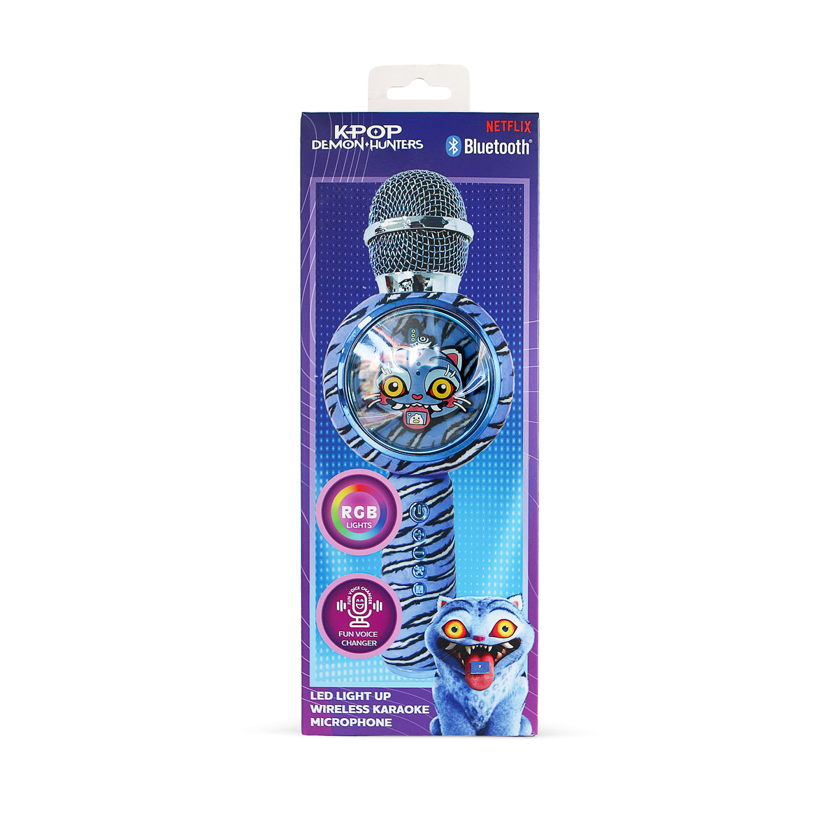 Micro Karaoké LED Bluetooth Derpy le Tigre - K-Pop : Demon Hunters