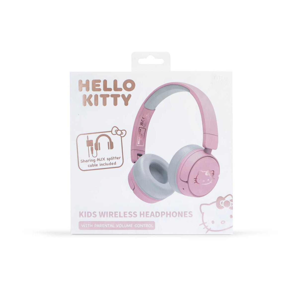 Casque Bluetooth pour enfant - Hello Kitty