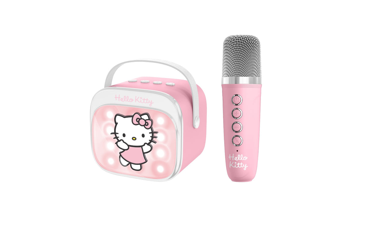 LED Karaoké sans fil Bluetooth - Hello Kitty