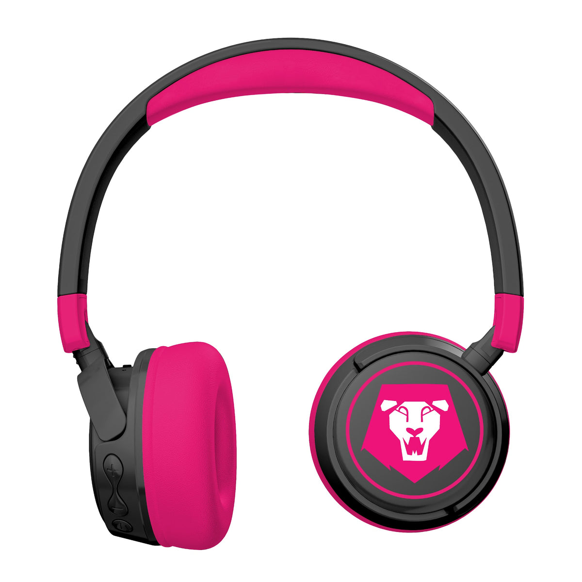 Casque Bluetooth pour enfant Saja Boys Rose & Noir - K-Pop : Demon Hunters