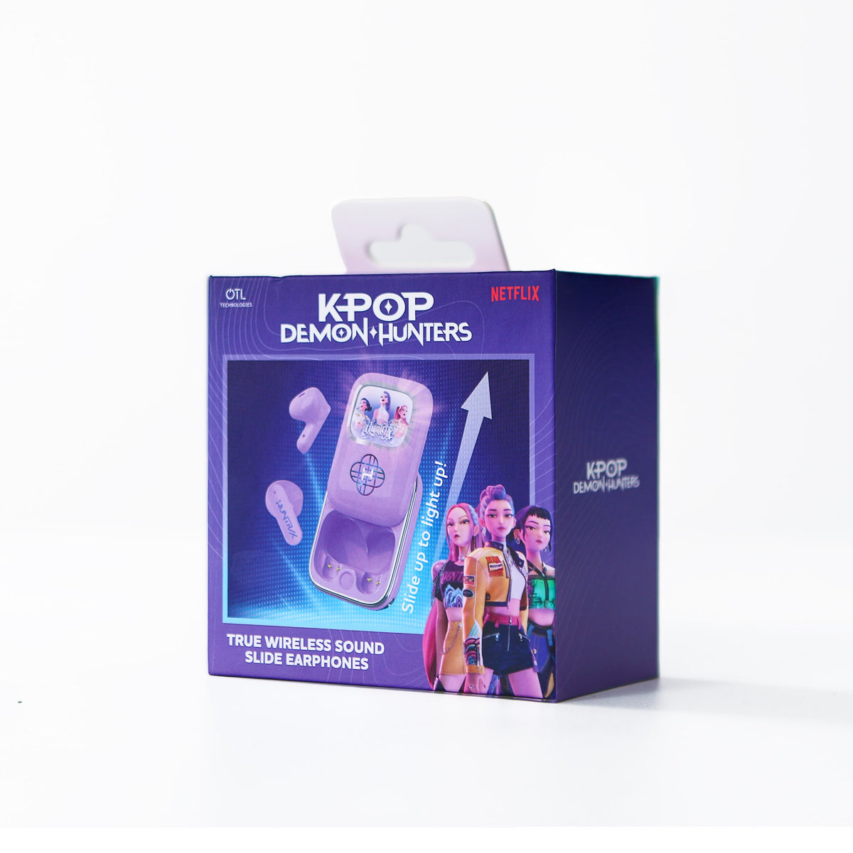 Écouteurs Bluetooth TWS Slide Huntr/x Finale Violet - K-Pop : Demon Hunters