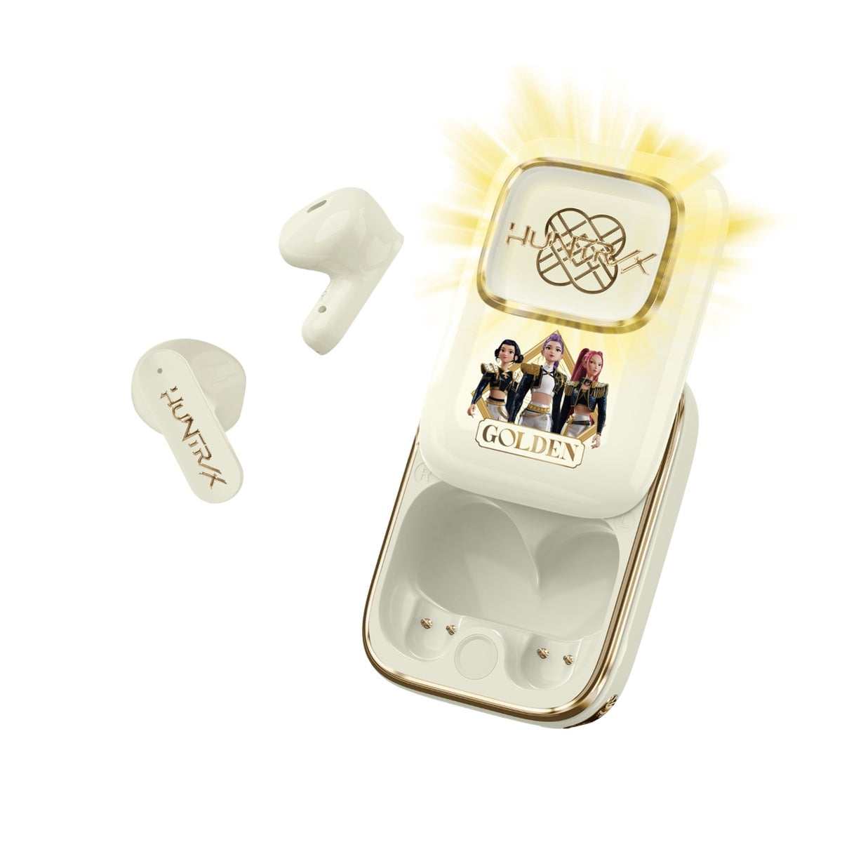 Écouteurs Bluetooth TWS Slide Huntr/x Golden - K-Pop : Demon Hunters