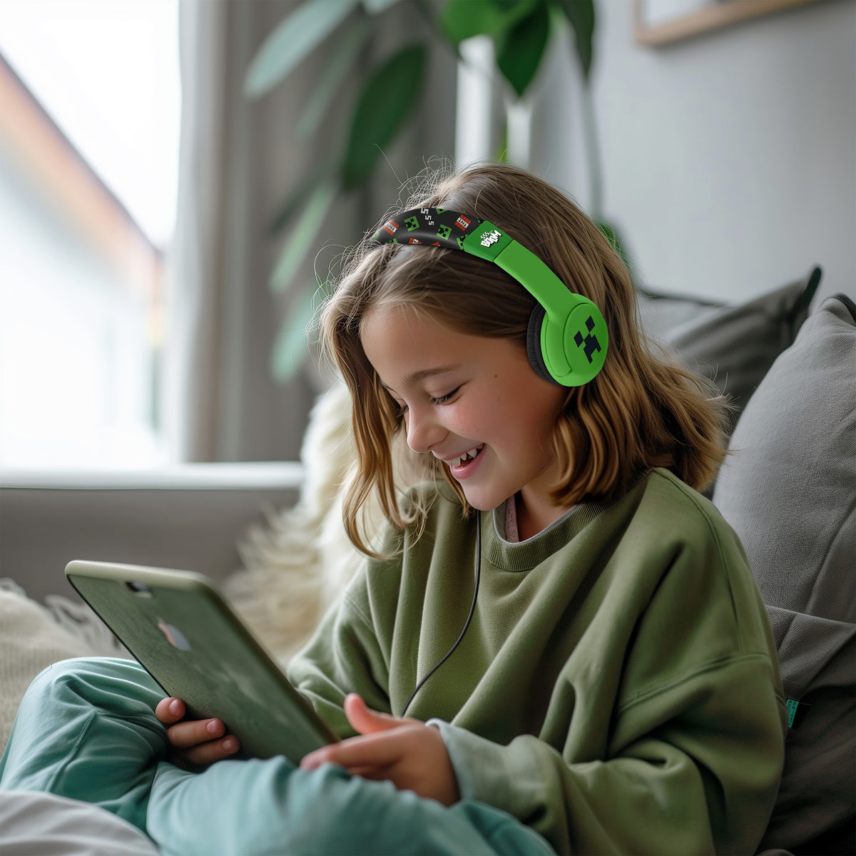 Casque pour enfant - Minecraft