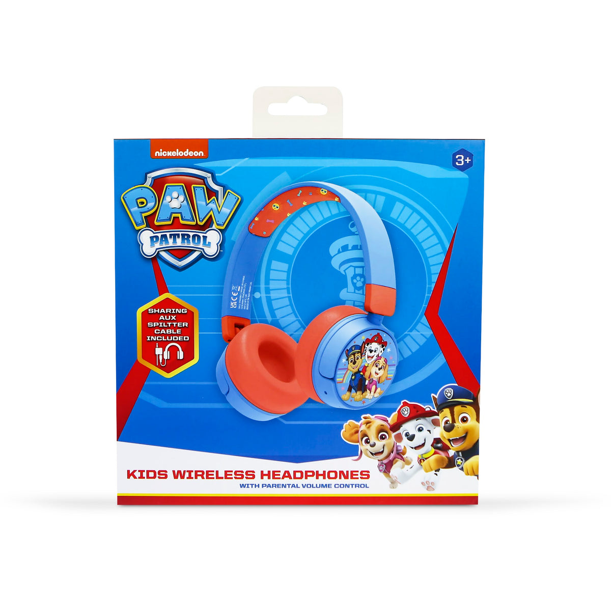 Casque Bluetooth pour enfant - Pat'Patrouille