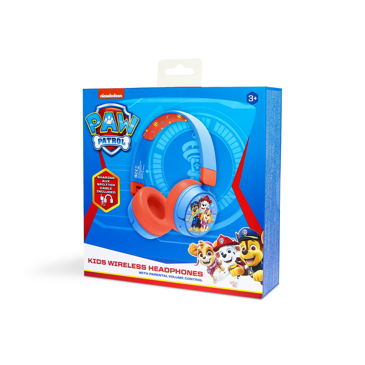 Casque Bluetooth pour enfant - Pat'Patrouille