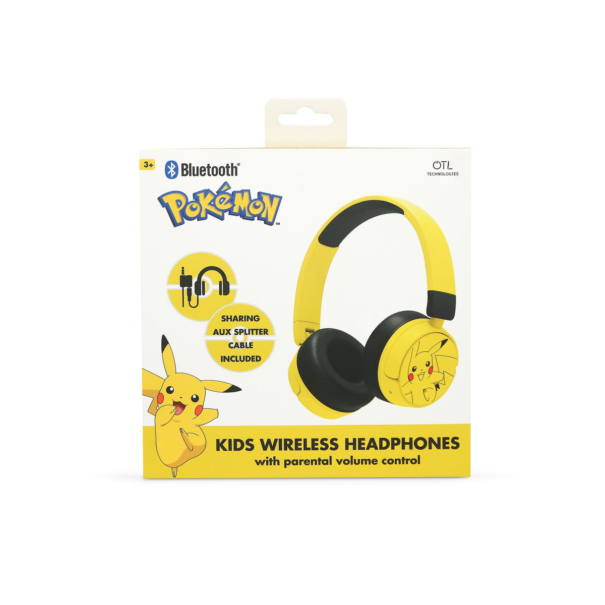 Casque Bluetooth pour enfant Pikachu - Pokémon