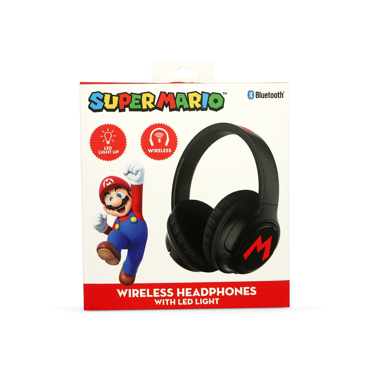 Casque Bluetooth LED - Super Mario