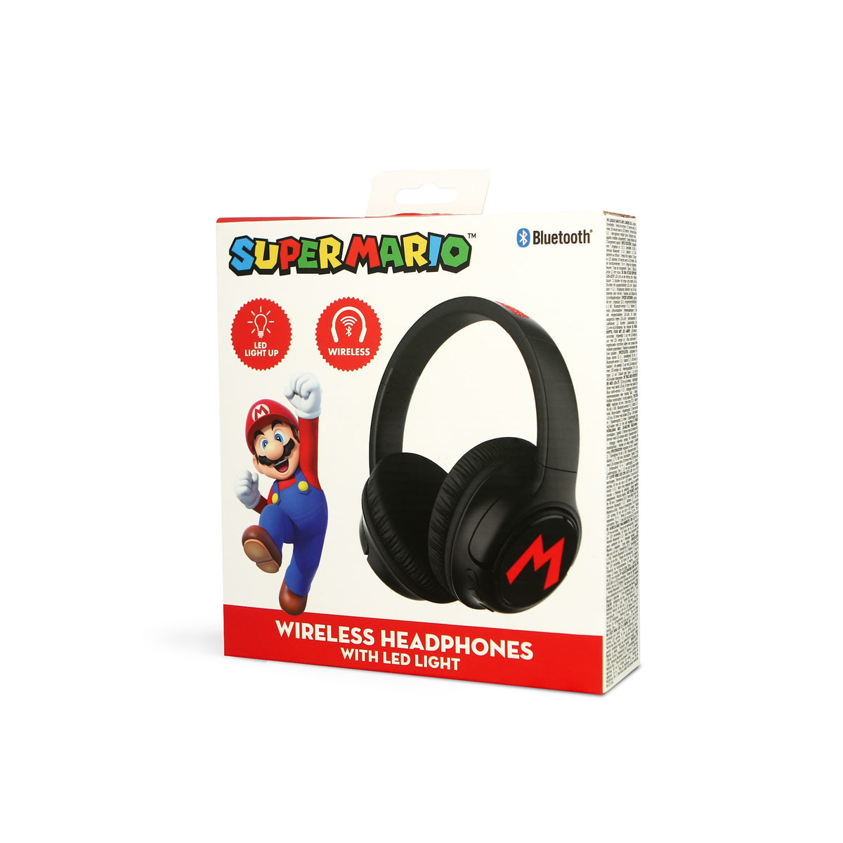 Casque Bluetooth LED - Super Mario