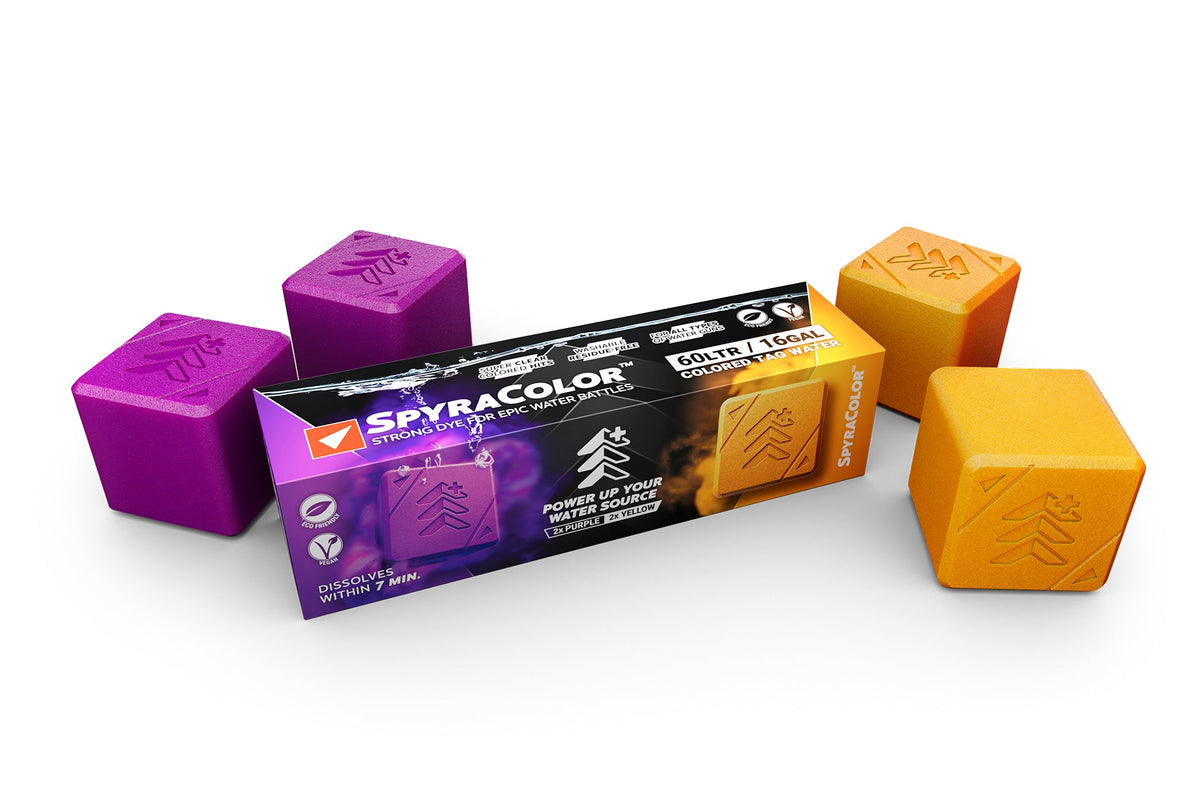 Cubes colorants pour eau SpyraColor 2