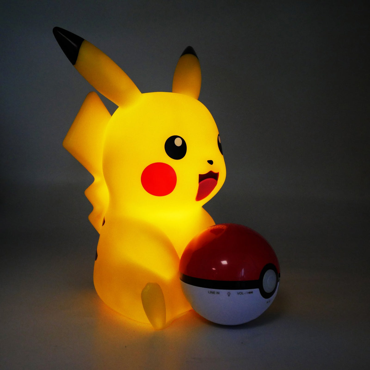 Figurine Lumineuse avec Enceinte Bluetooth Pikachu - Pokémon