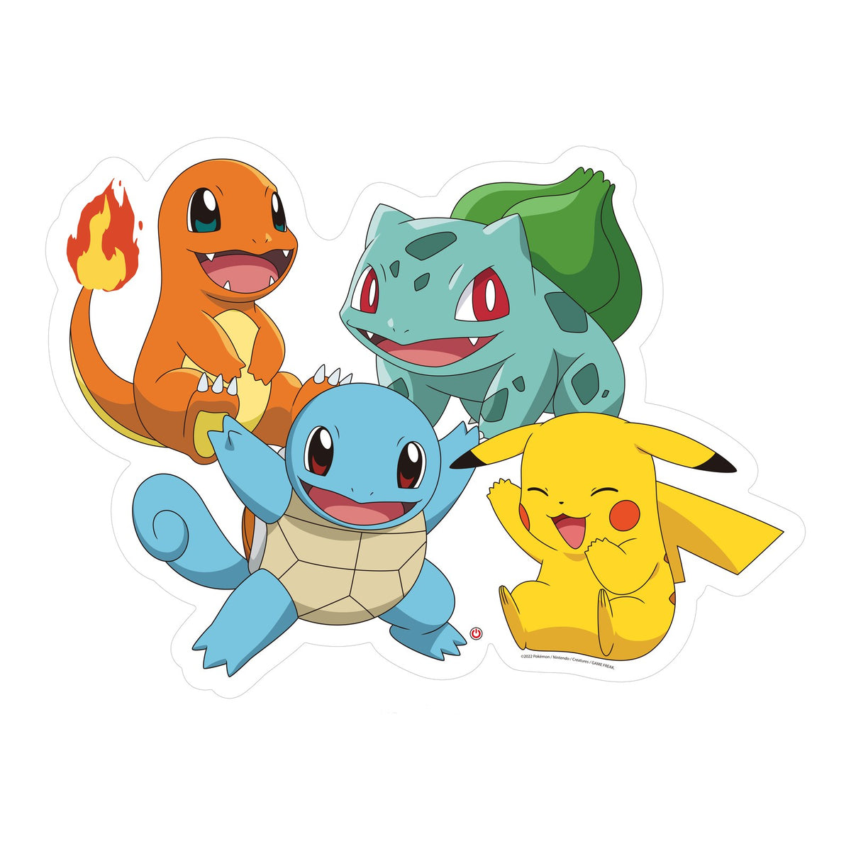 Néon de 4 Pokémon de la région de Kanto - Pokémon