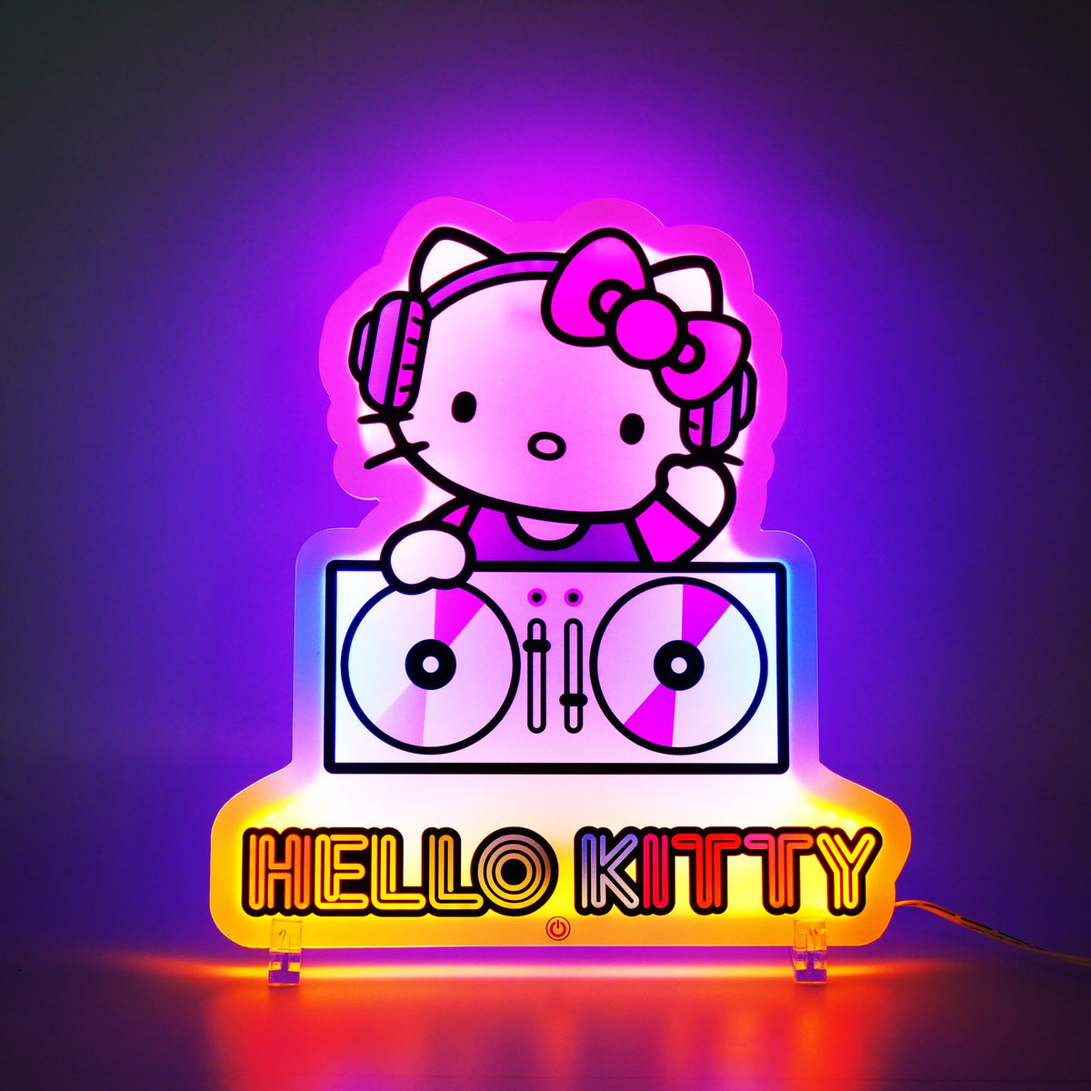 Néon lumineux - Hello Kitty