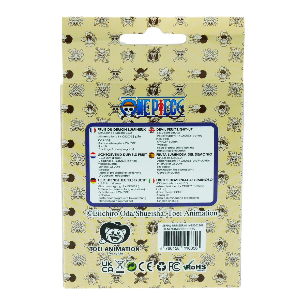 Fruit du démon lumineux - One Piece