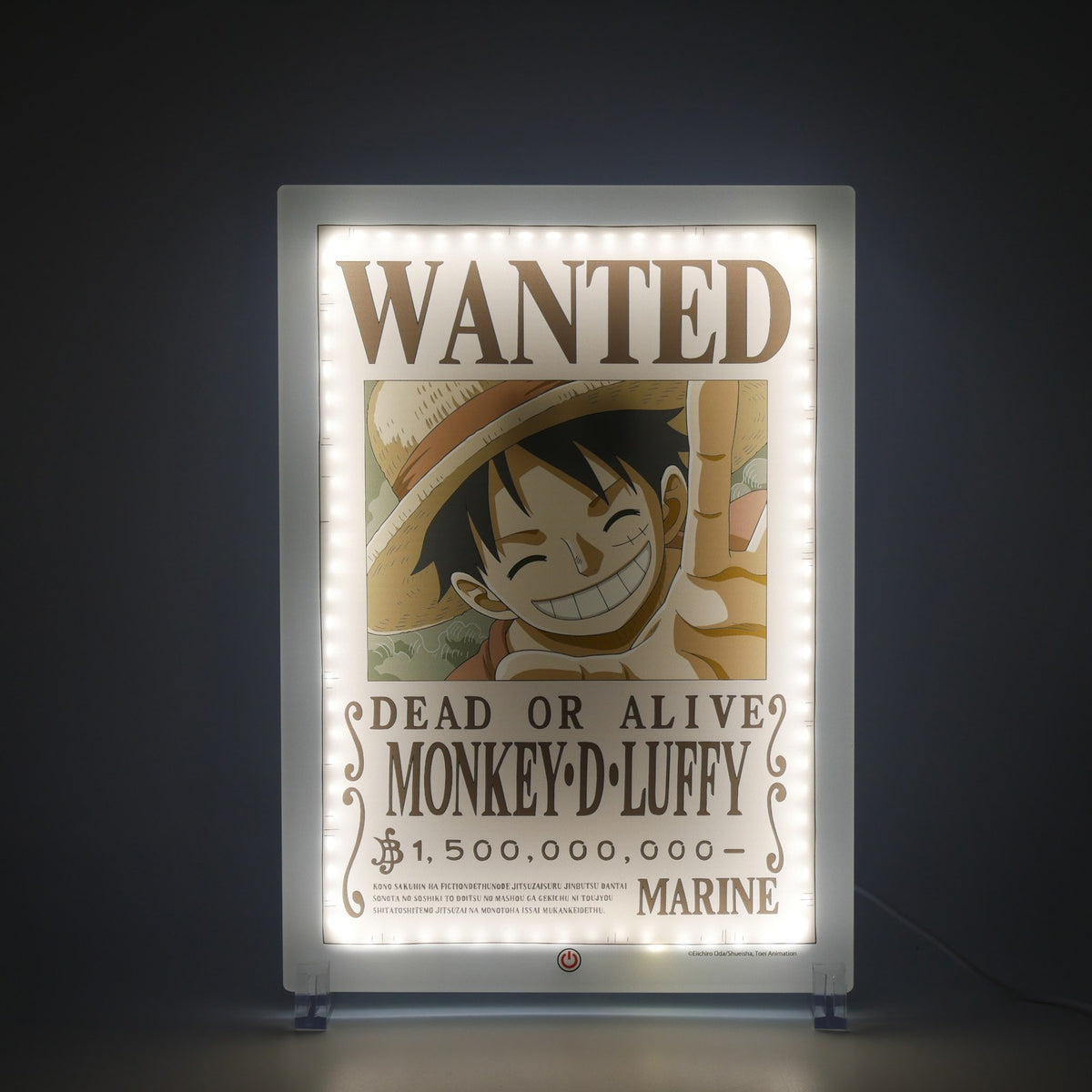 Néon Luffy "Wanted" - One Piece