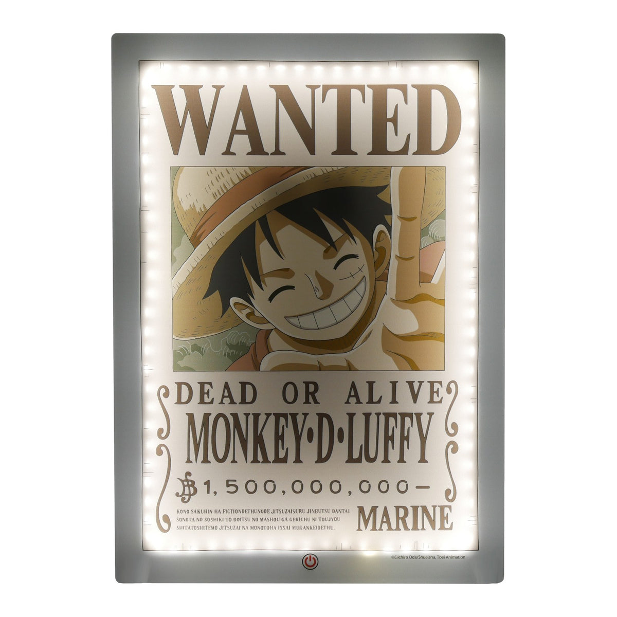 Néon Luffy "Wanted" - One Piece