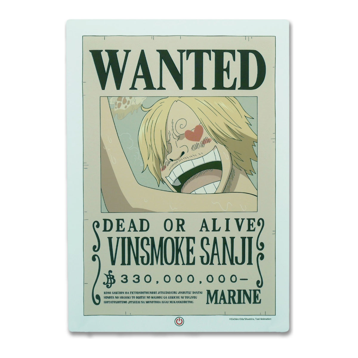 Néon Sanji "Wanted" - One Piece