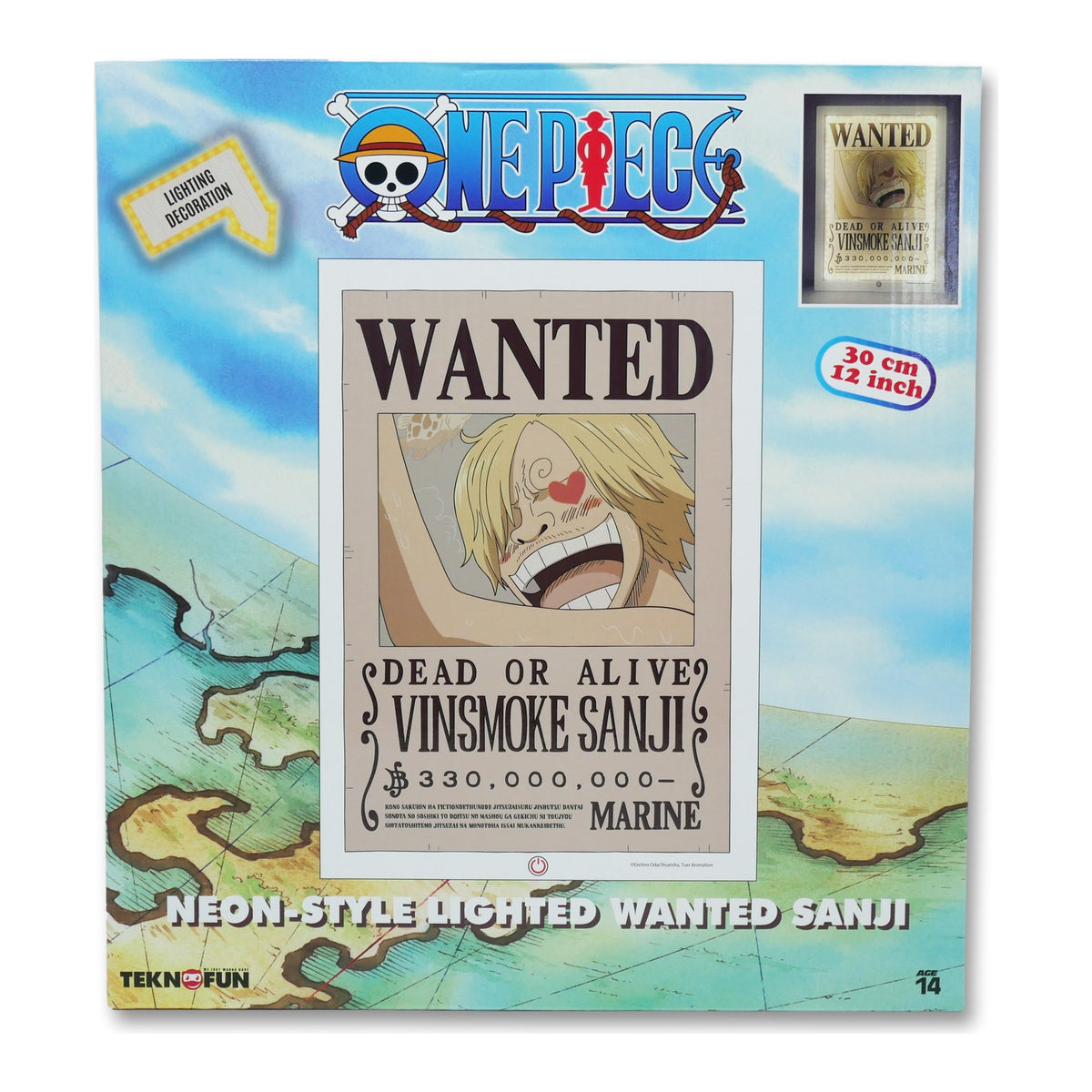 Néon Sanji "Wanted" - One Piece