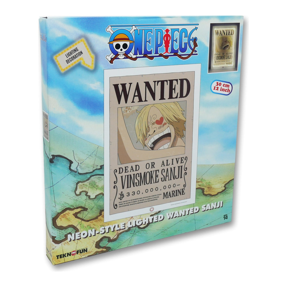 Néon Sanji "Wanted" - One Piece