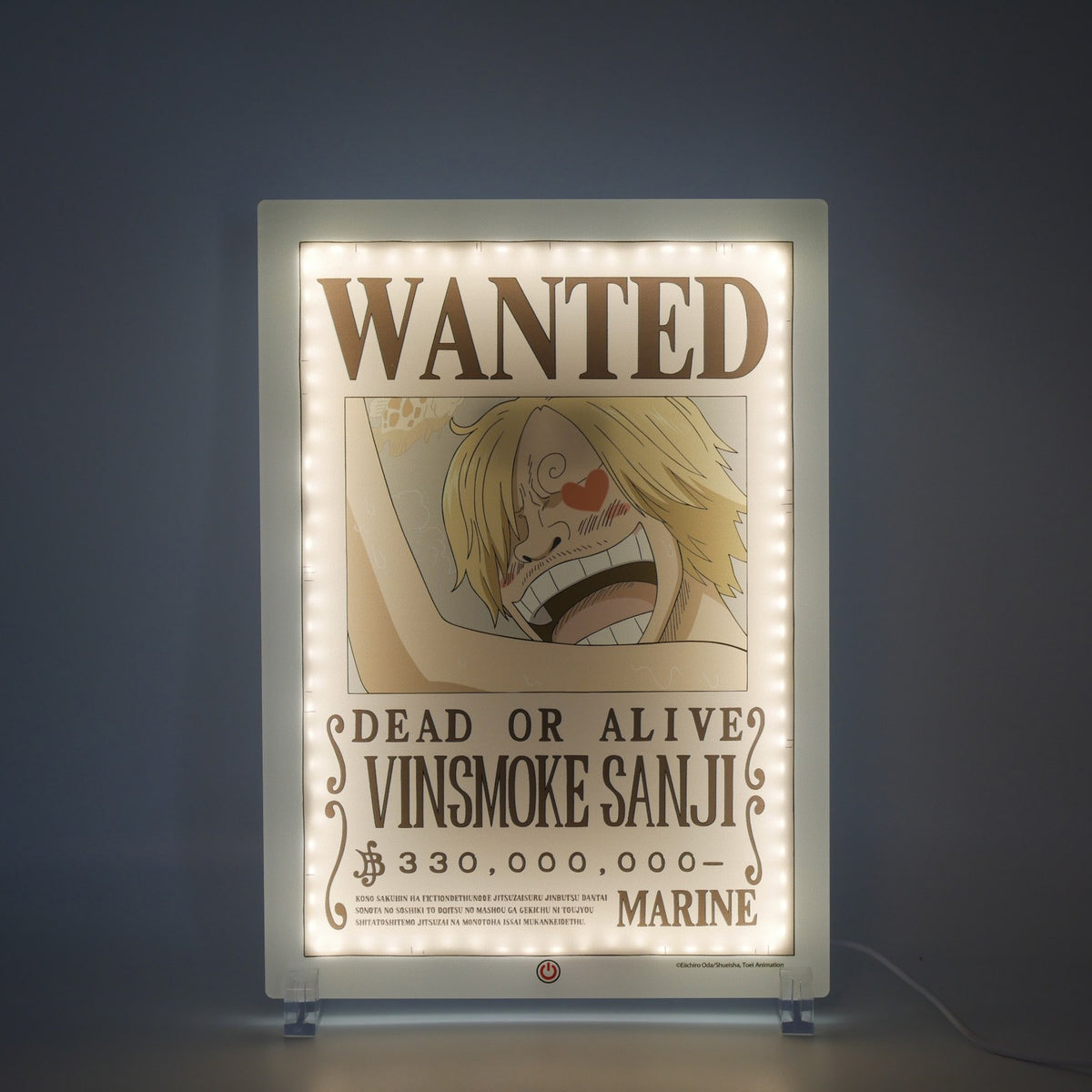 Néon Sanji "Wanted" - One Piece