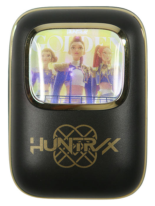 Écouteurs sans fil Bluetooth TWS Slide Huntr/x Golden Black - K-Pop : Demon Hunters